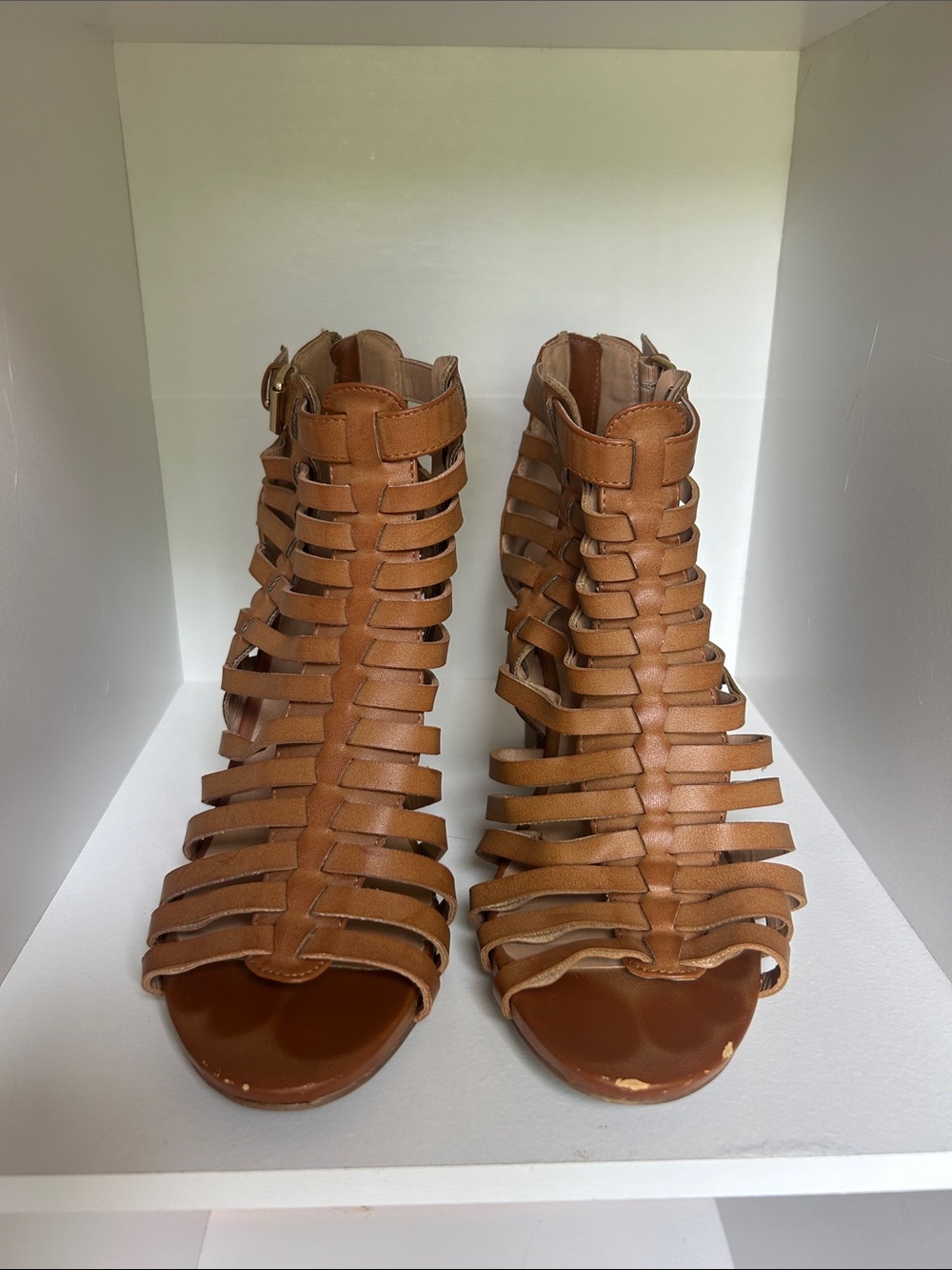 Madden Girl Strappy Gladiator Heel/ size US 8.5 - Picture 1 of 7